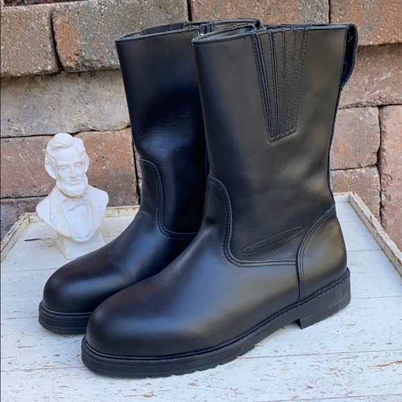 Nwob Cruiserworks Black Motorcycle Boot 